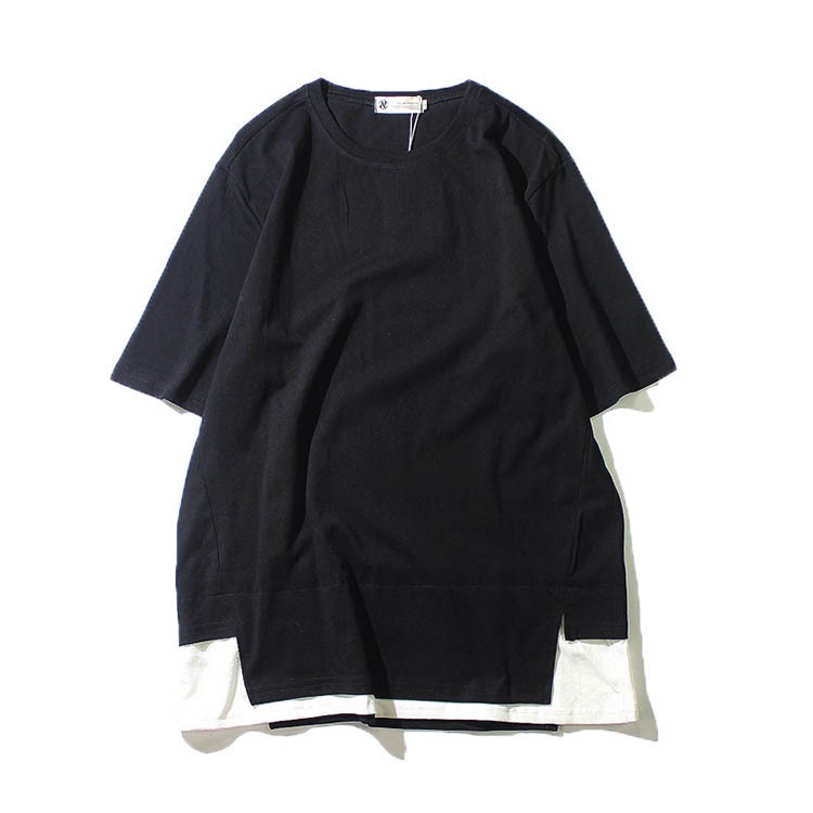 Áo Thun layer 4 black _Fox Unisex