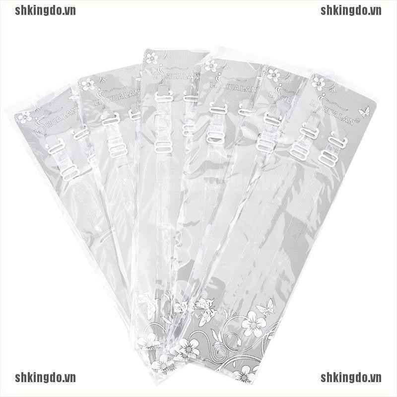 Bộ 6 cặp dây áo ngực trong suốt tiện dụng