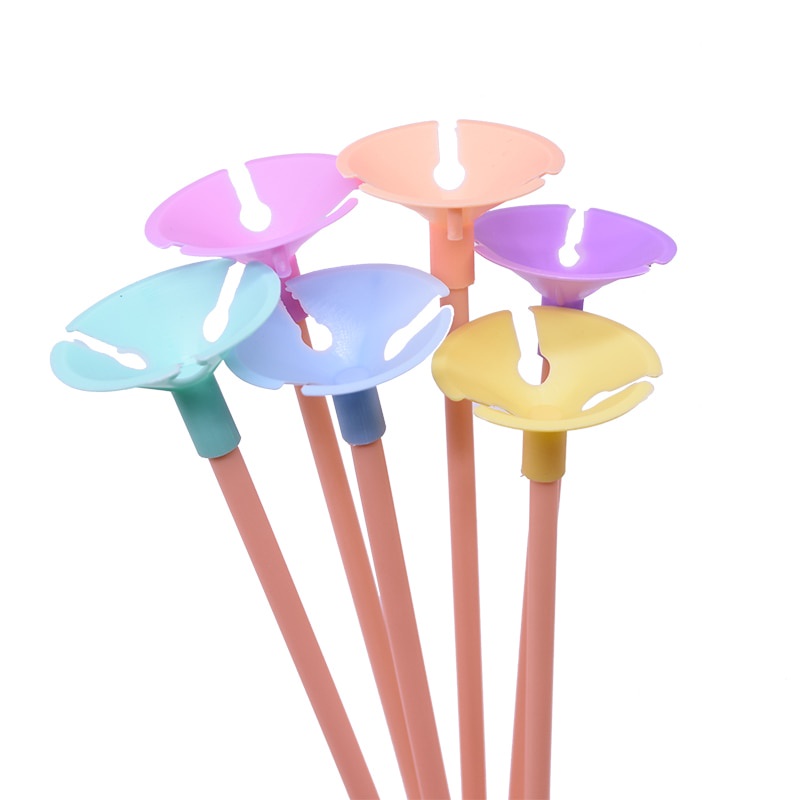 10 giá đỡ bóng bay 32cm trang trí tiệc sinh nhật tiện lợi
