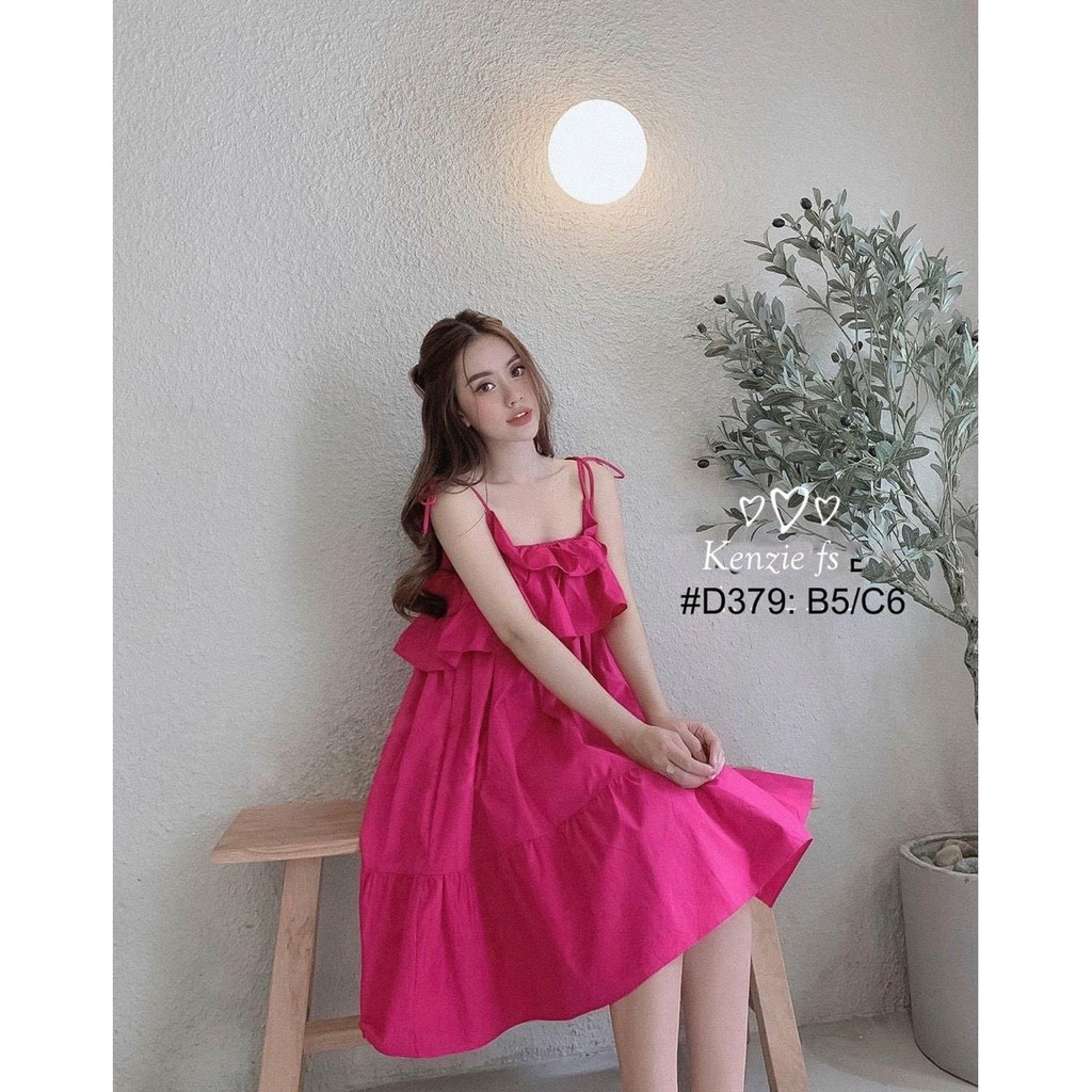 Đầm Hai Dây Tiểu Thư Dáng Dài Maxi Đủ Màu