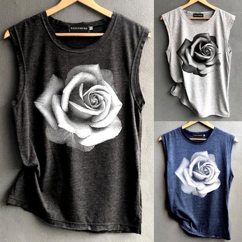 Áo Thun Nữ Không Tay