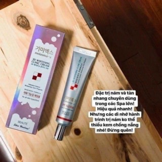Kem Làm Mờ Thâm Nám và Tàn Nhang Melasma-X3 Whitening Clinic Cream