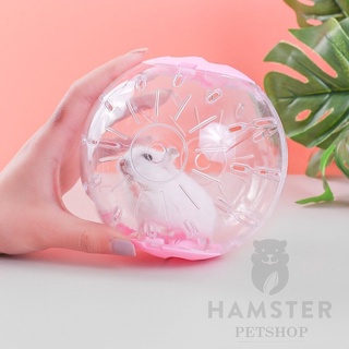 Bóng chạy mica cho hamster – Đồ chơi vận động an toàn, êm, nhiều màu |Hamster Petshop1