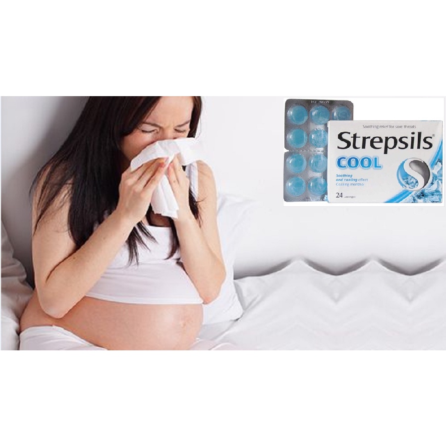 Kẹo ngậm viêm họng Strepsil