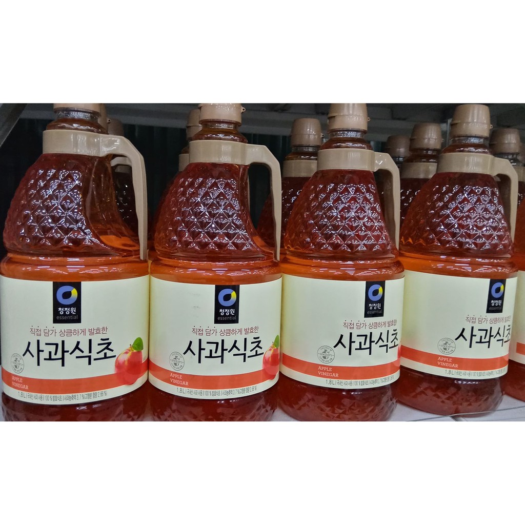 Dấm táo hàn quốc 1,8l - 사과식초