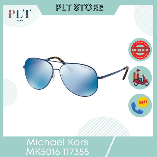 Kính mát Michael Kors MK5016 117355 (60-12-135) Blue Aviator Full Box