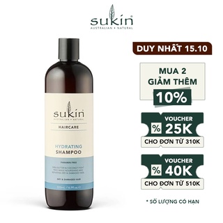 Dầu Gội Dưỡng Ẩm Cho Tóc Sukin Haircare Hydrating Shampoo 500ml