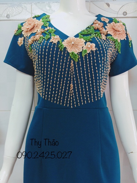 Đầm trung niên thy thảo &quot; thiết kế theo số đo &quot;