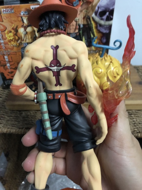 Mô hình One Piece - ACE hoả quyền chất lượng như hình và mô tả bên dưới (không bao gồm ace wcf)