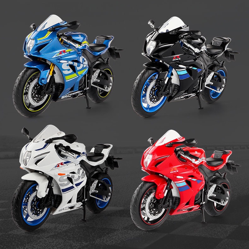 Mô Hình Xe Mô Tô Suzuki GSX R1000 Bằng Hợp Kim Tỉ Lệ 1: 12