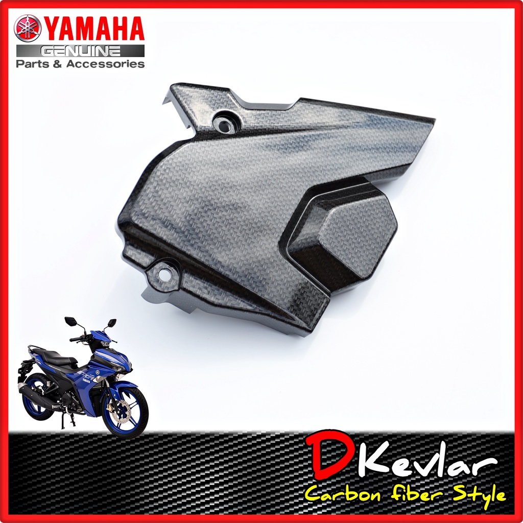 Vỏ bánh xích phía trước EXCITER 155 Hoàn toàn mới được phủ D-Kevlar Duke Shop Mô hình Kevlar Phụ tùn