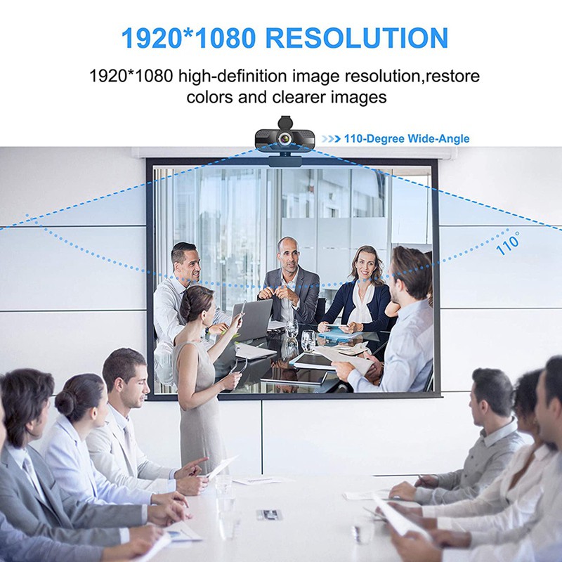 Webcam Kèm Mic 1080p Hd Cho Máy Tính | BigBuy360 - bigbuy360.vn