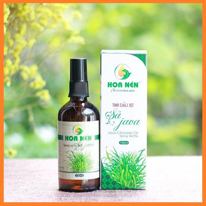 Tinh dầu sả java xịt phòng Hoa Nén 100ml☘Tinh dầu thiên nhiên không sử dụng chất tạo mùi