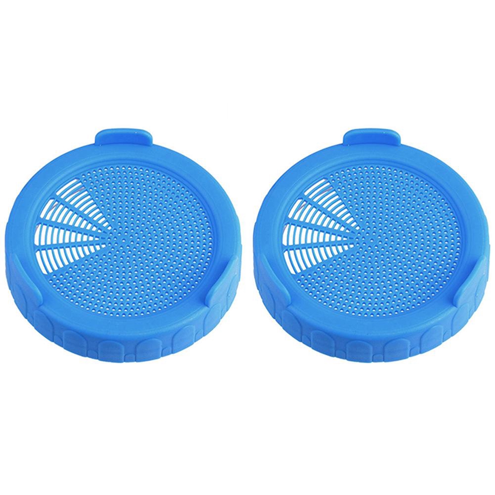 Hộp gieo mầm với nắp lưới Mason Jar chuyên dụng