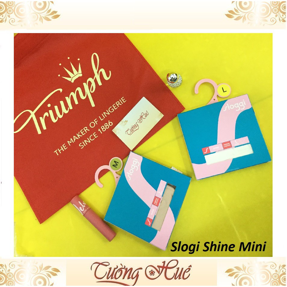 Quần lót nữ Triumph Sloggi Shine Mini trơn.