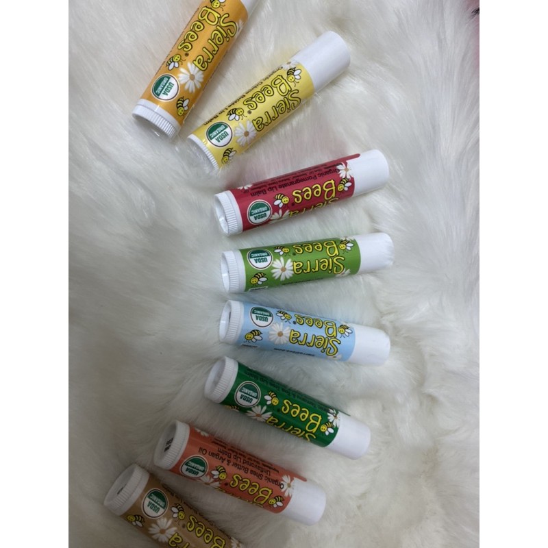 Son dưỡng không màu hữu cơ