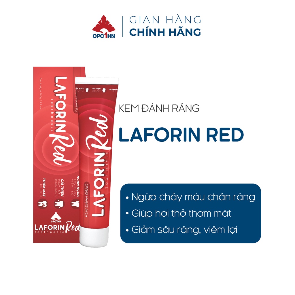 Kem Đánh Răng LAFORIN Red 100g