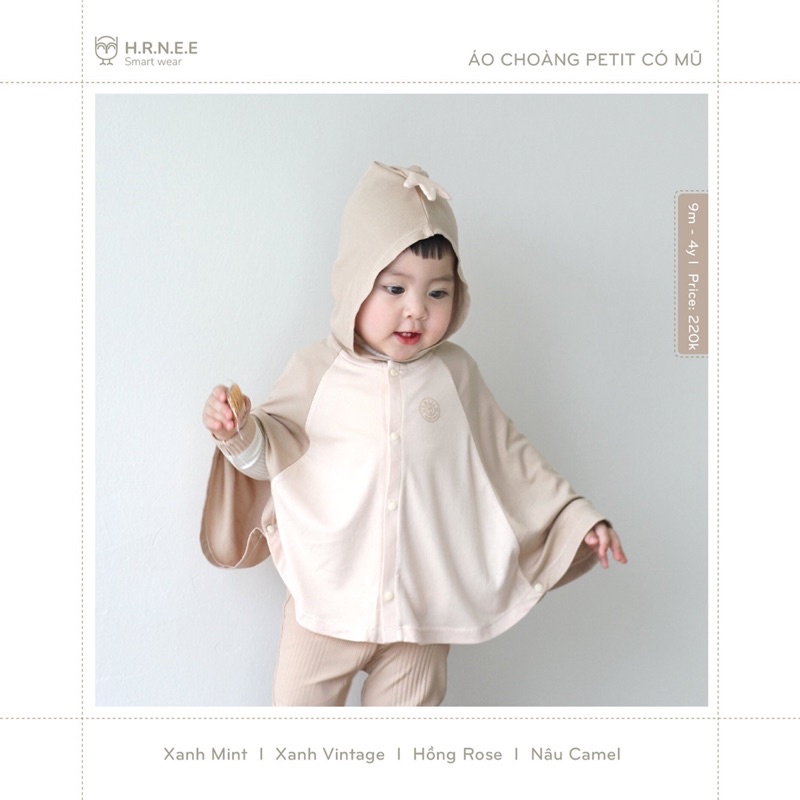 ÁO CHOÀNG CÓ MŨ H.R.NEE 2022