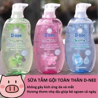 Sữa tắm gội dnee 380ml thái lan cho bé