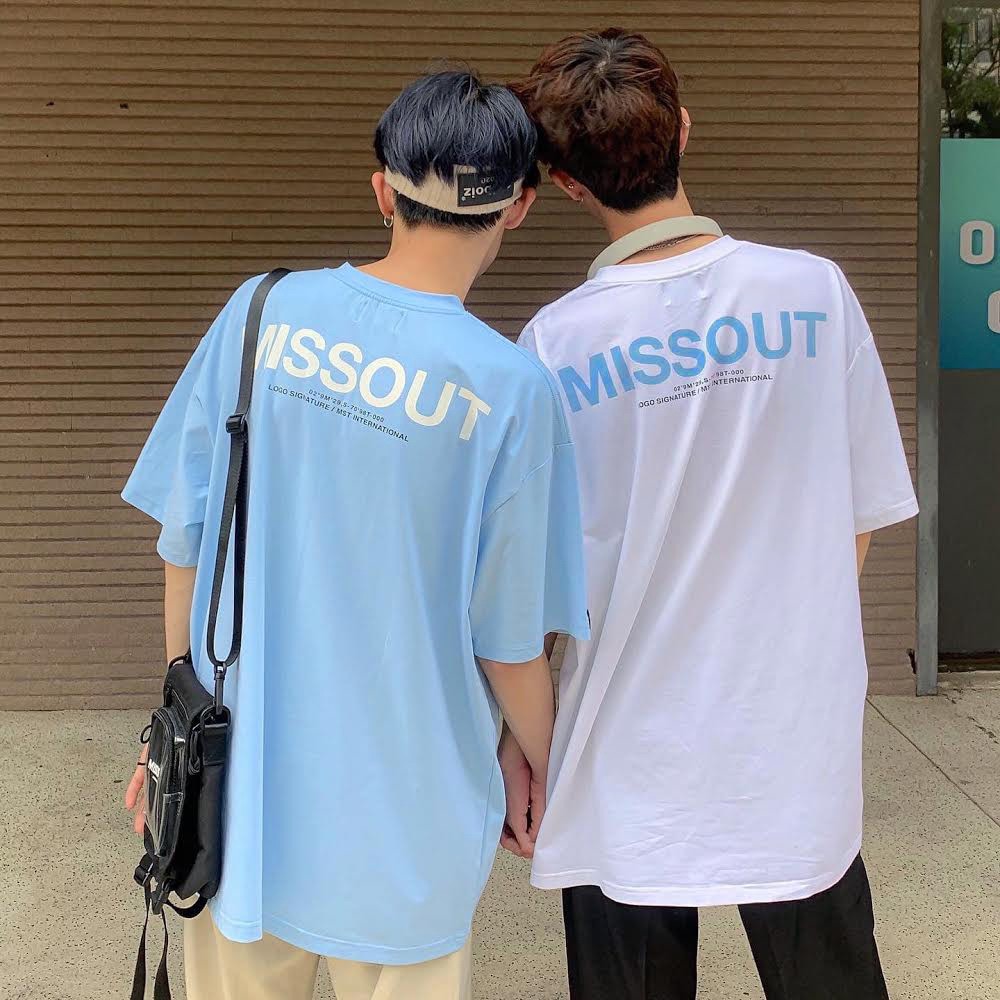 Áo thun tay lỡ 💸 MISSOUT 💸 phông Unisex nam nữ tee oversize form rộng pull Ulzzang Streetwear Hàn Quốc vải mềm