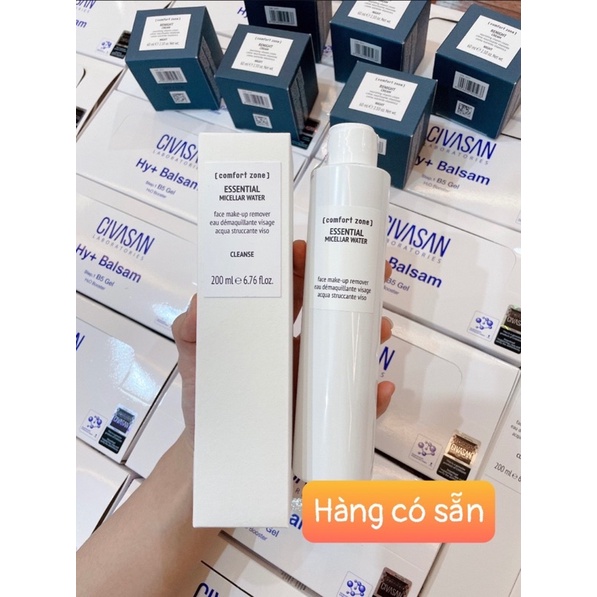  Essential Micellar Water Comfort Zone - Nước Tẩy Trang Dịu Nhẹ Cho Mọi Loại Da | BigBuy360 - bigbuy360.vn