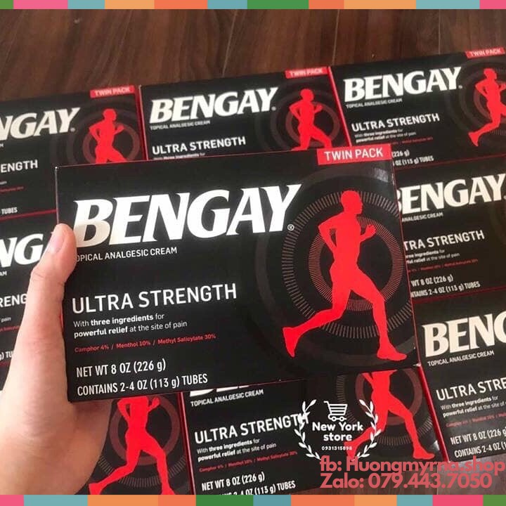 Kem Xoa Bóp Giảm Đau Nhức Bengay Ultra Strength 113g