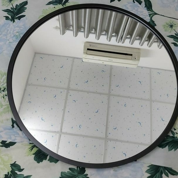 Gương Tròn Treo Tường Pioneer Khung Viền Nhôm D60 Cm Siêu Đẹp - Mã SP: PE195/PE196