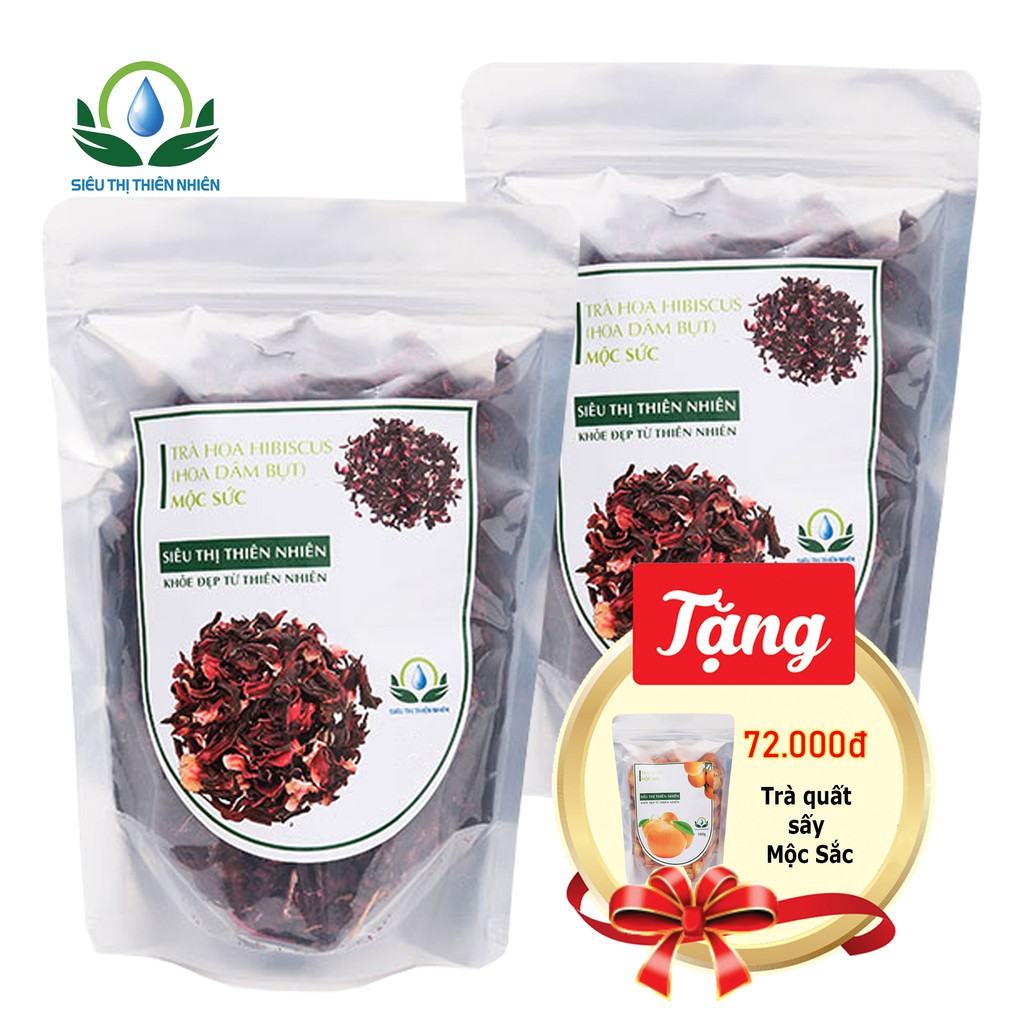 Trà hoa dâm bụt (hibicus) sấy khô Mộc Sắc 1kg