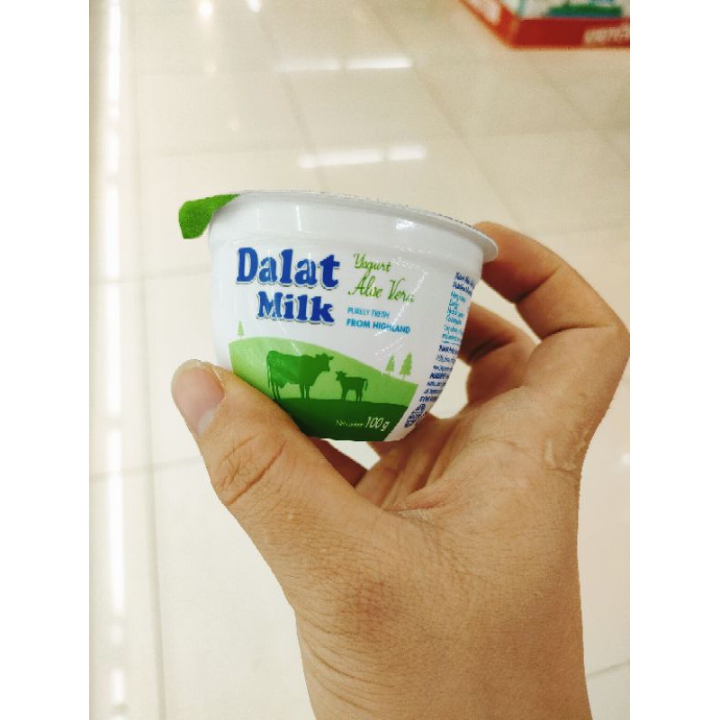 SỮA CHUA ĂN DALAT MILK HỘP 100G