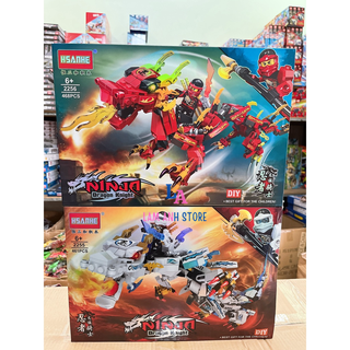 Đồ chơi lắp ráp lego dragon nịnago- rồng 3 in 1, lego gồm 468 chi tiết