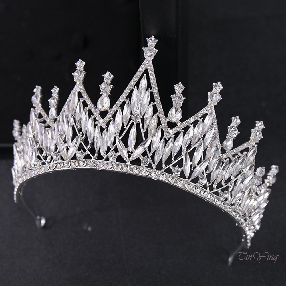 Cài tóc GETNOIVAS hình vương miện đính đá thời trang cho nữ