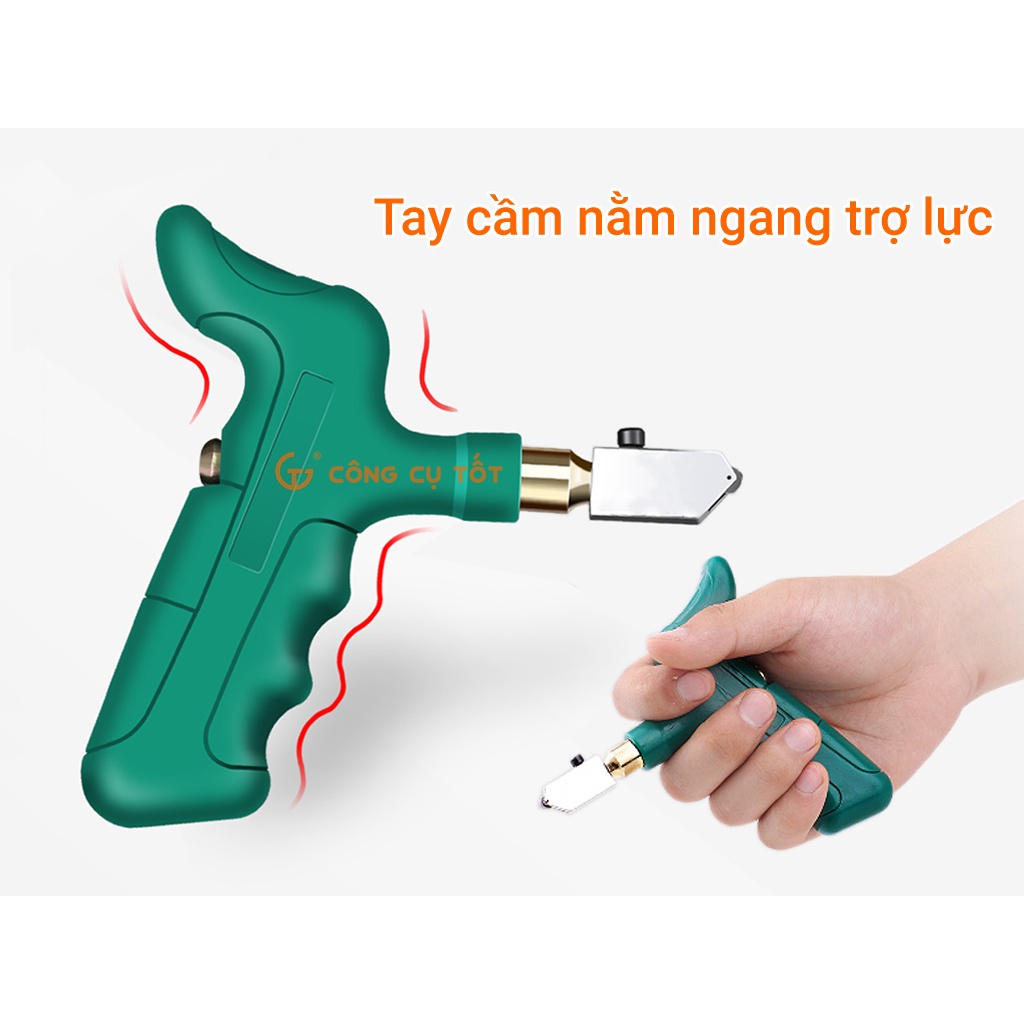 Dao cắt kính và gạch men cắt đường cong và đường thẳng