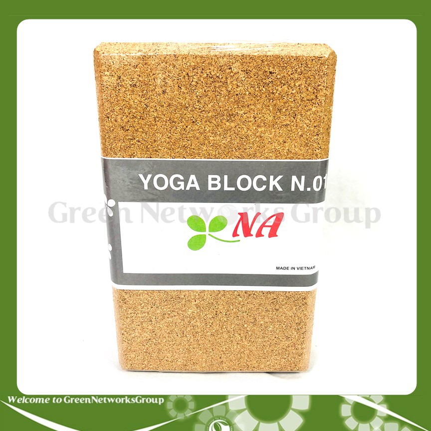 Gạch tập Yoga gỗ bần cao cấp 700g Bảo Hành 12 Tháng Greennetworks