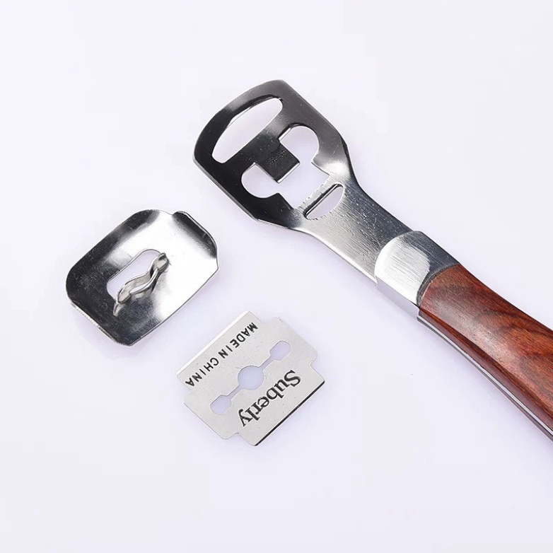 Dụng Cụ Chà Gót Chân, Mài Gót Chân HGVN Tẩy Da Chết Bằng Inox Cao Cấp