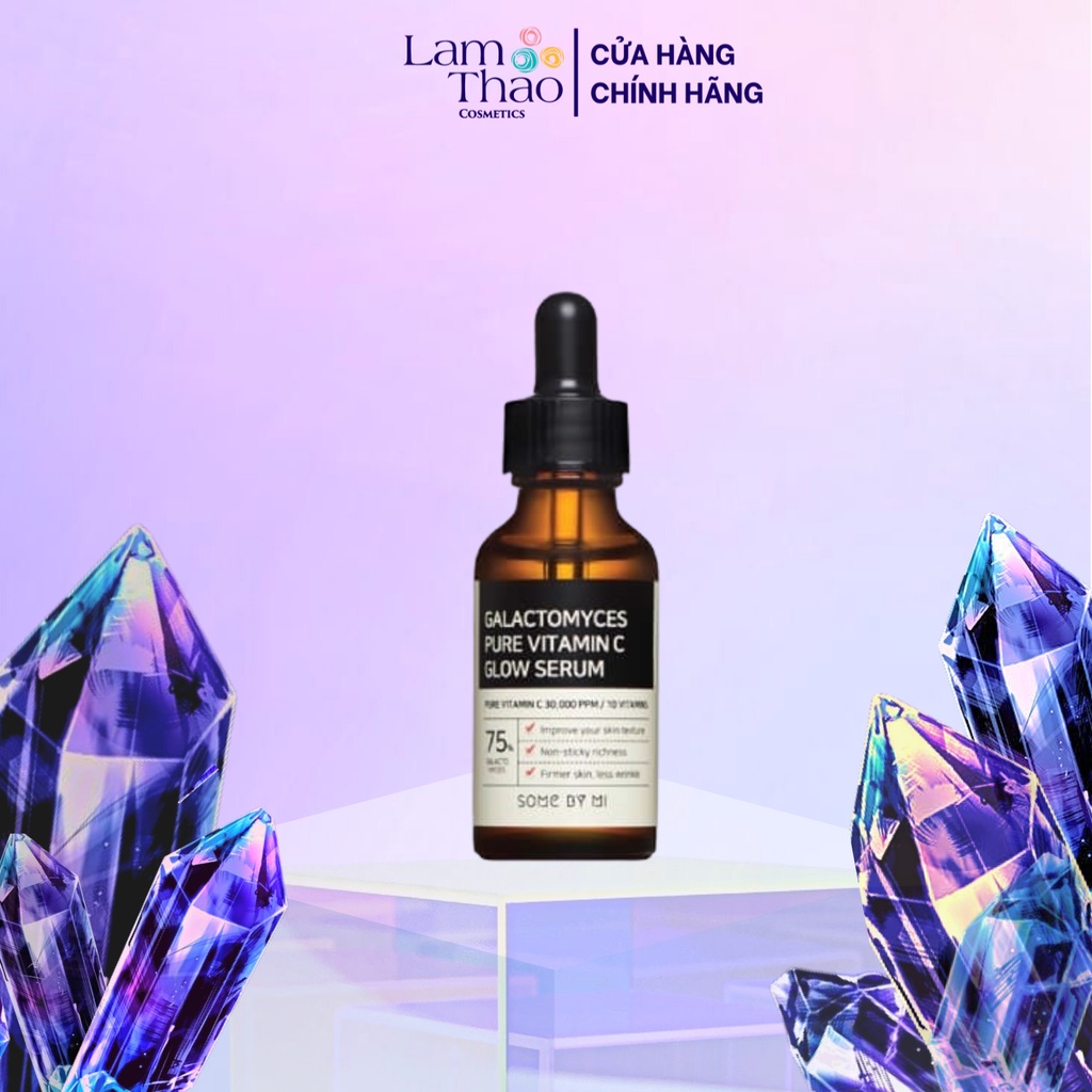 Tinh Chất Dưỡng Sáng Da, Chống Lão Hóa Some By Mi Galactomyces Pure Vitamin C Glow Serum 30ml