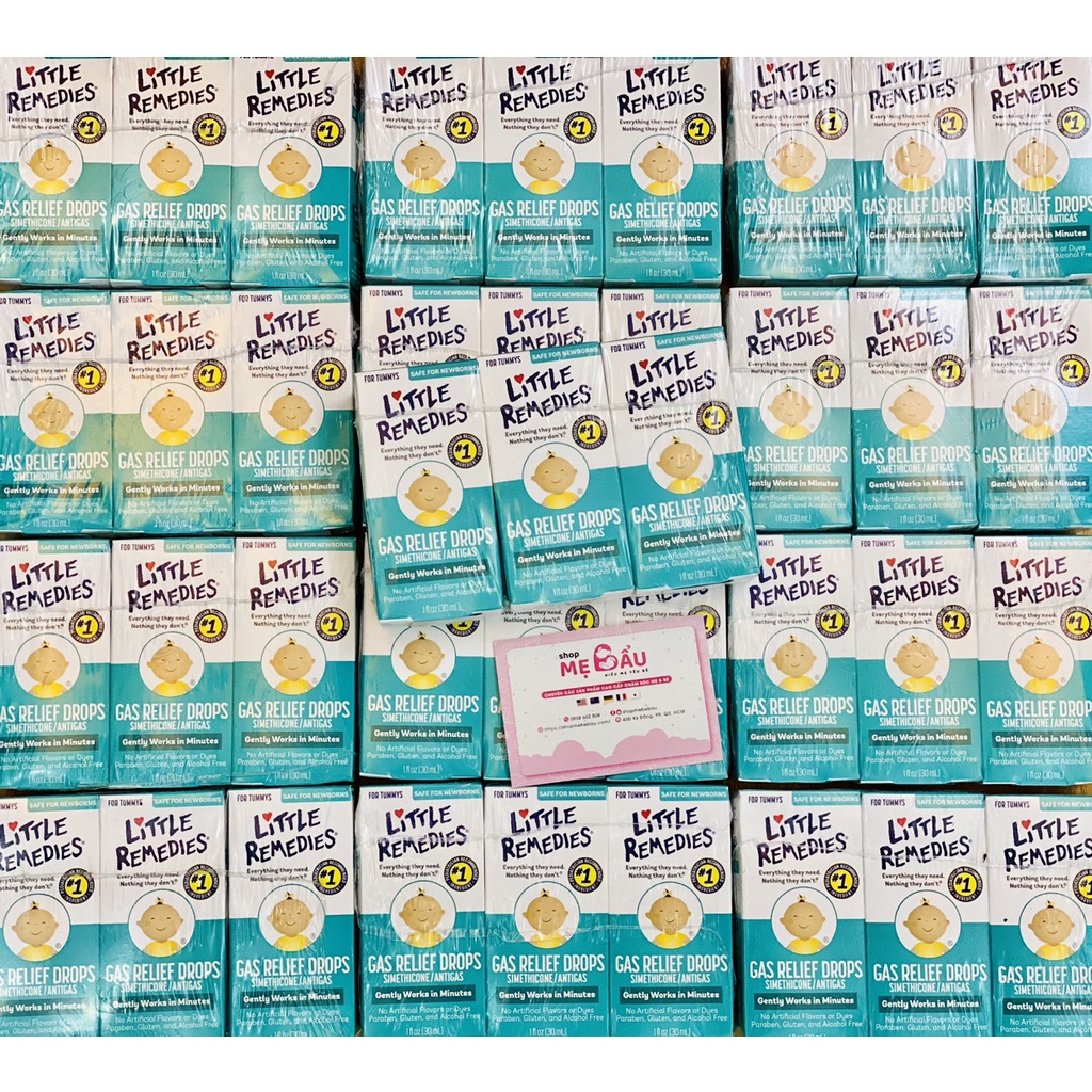 Siro ợ hơi, nôn trớ Little Remedies Gas Relief Drops cho bé sơ sinh