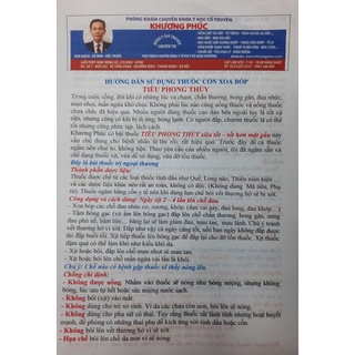 CỒN XOA BÓP TIÊU PHONG THỦY