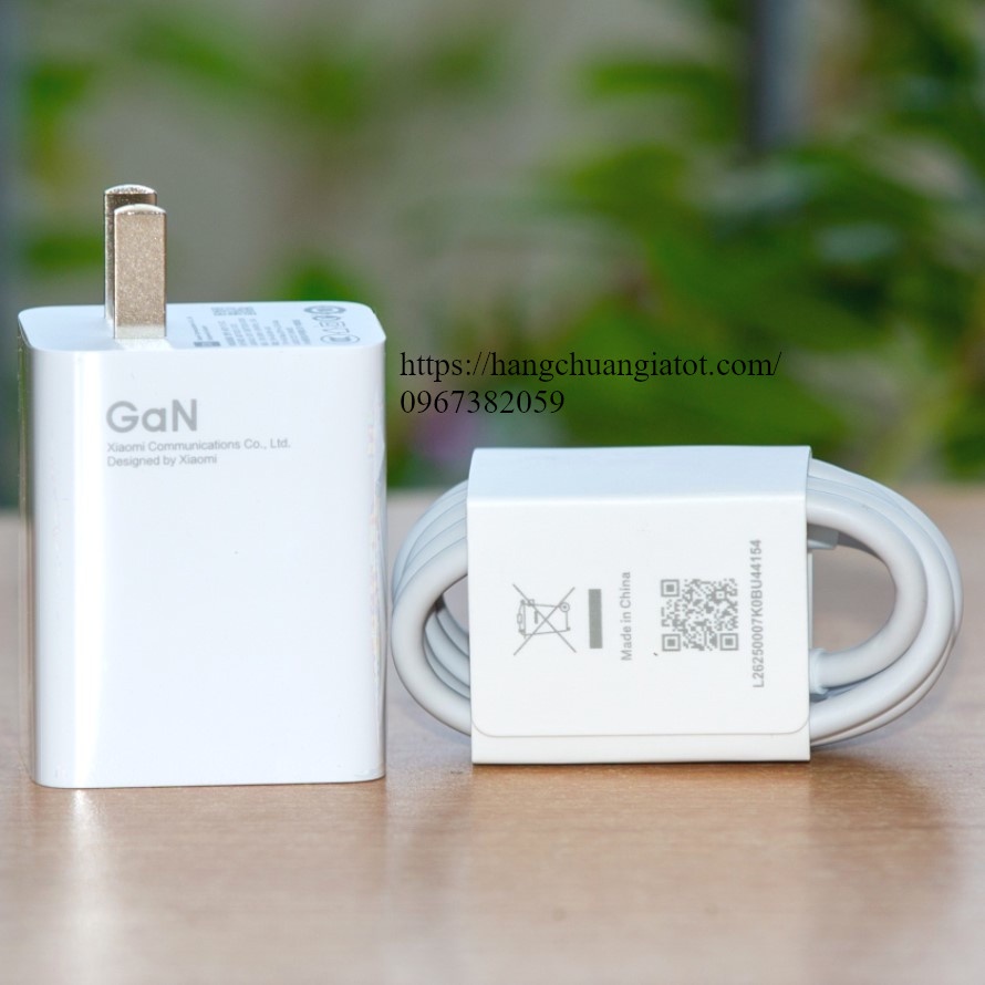Bộ sạc Siêu nhanh XIAOMI Chính hãng, công suất sạc 55W - MDY-12-EQ, Quick Charge 3.0, cáp chân USB to Type C,