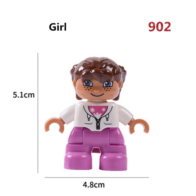 Bộ Đồ Chơi Lắp Ráp Lego Hình Chú Ngựa Duplo Độc Đáo Cho Bé