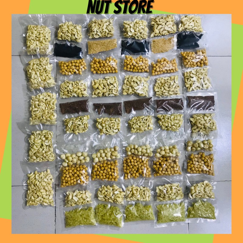 Combo hạt mix nấu sữa Nut Store tặng đường phèn