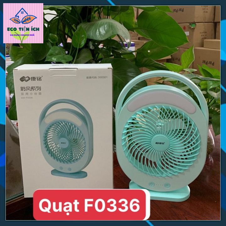 QUẠT TÍCH ĐIỆN  CÓ ĐÈN LED MÃ 0336 , siêu mát, bền điện.