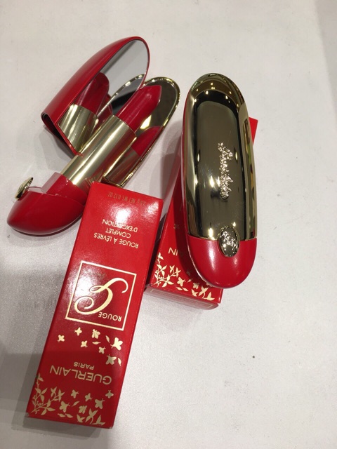 Son Guerlain Rouge vỏ đỏ,son màu đỏ tươi #25 Garconne