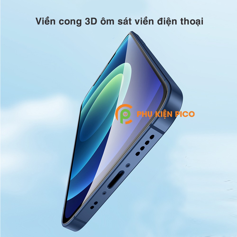 Kính cường lực Iphone 12 chính hãng KingKong độ cứng 9H chống va đập trầy xước full màn hình Iphone 12 / Iphone 11 Pro