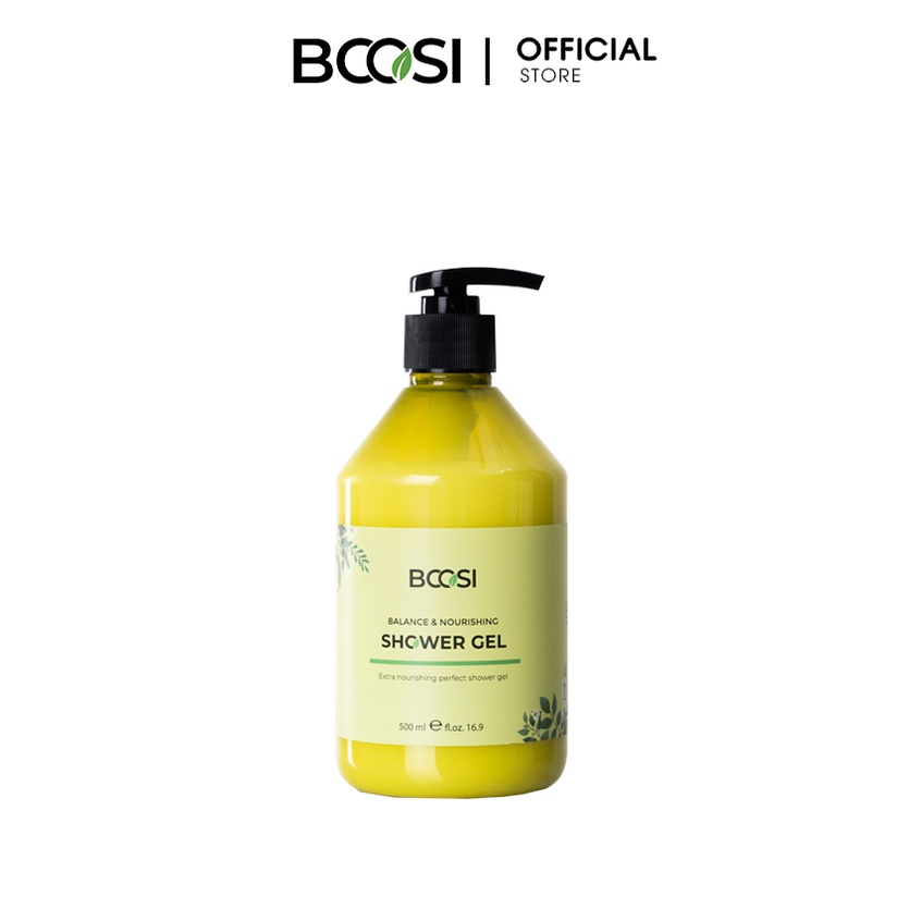 Gel tắm cân bằng và dưỡng ẩm Bcosi Balance & Nourishing Shower Gel 500ml