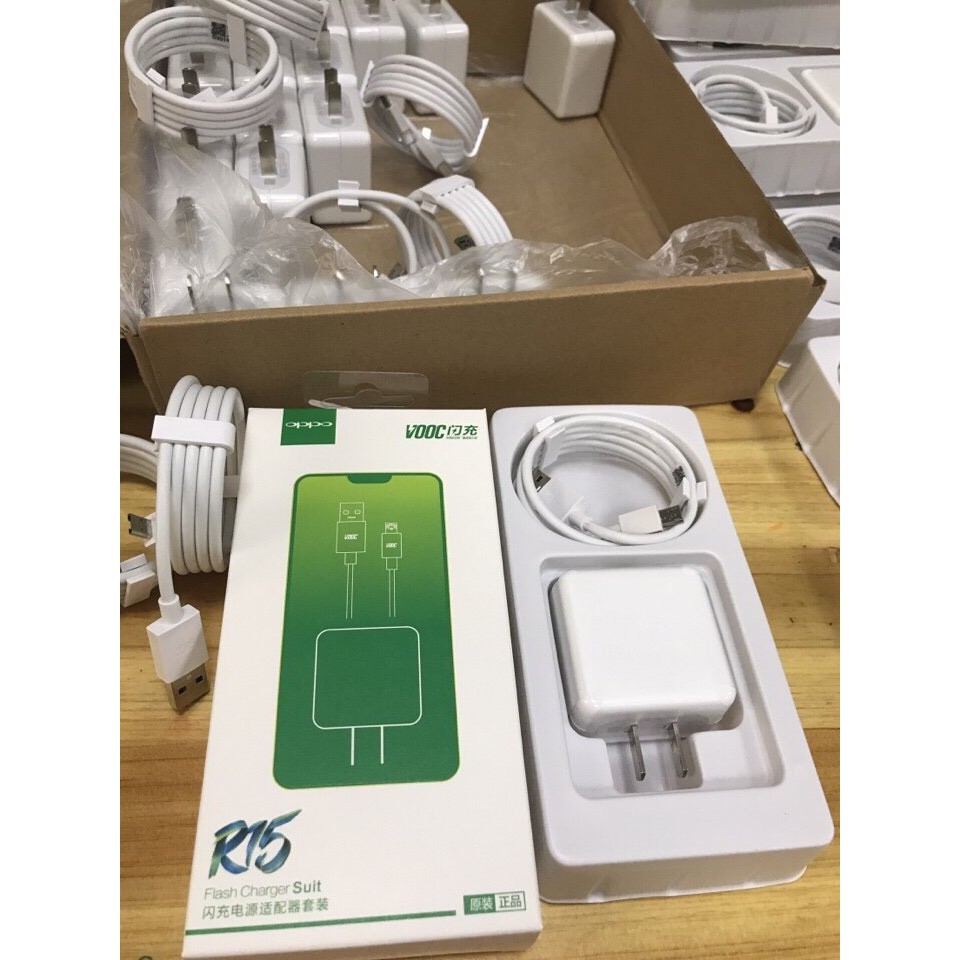 {Sale sốc} Bộ sạc nhanh OPPO VOOC R15 zin new