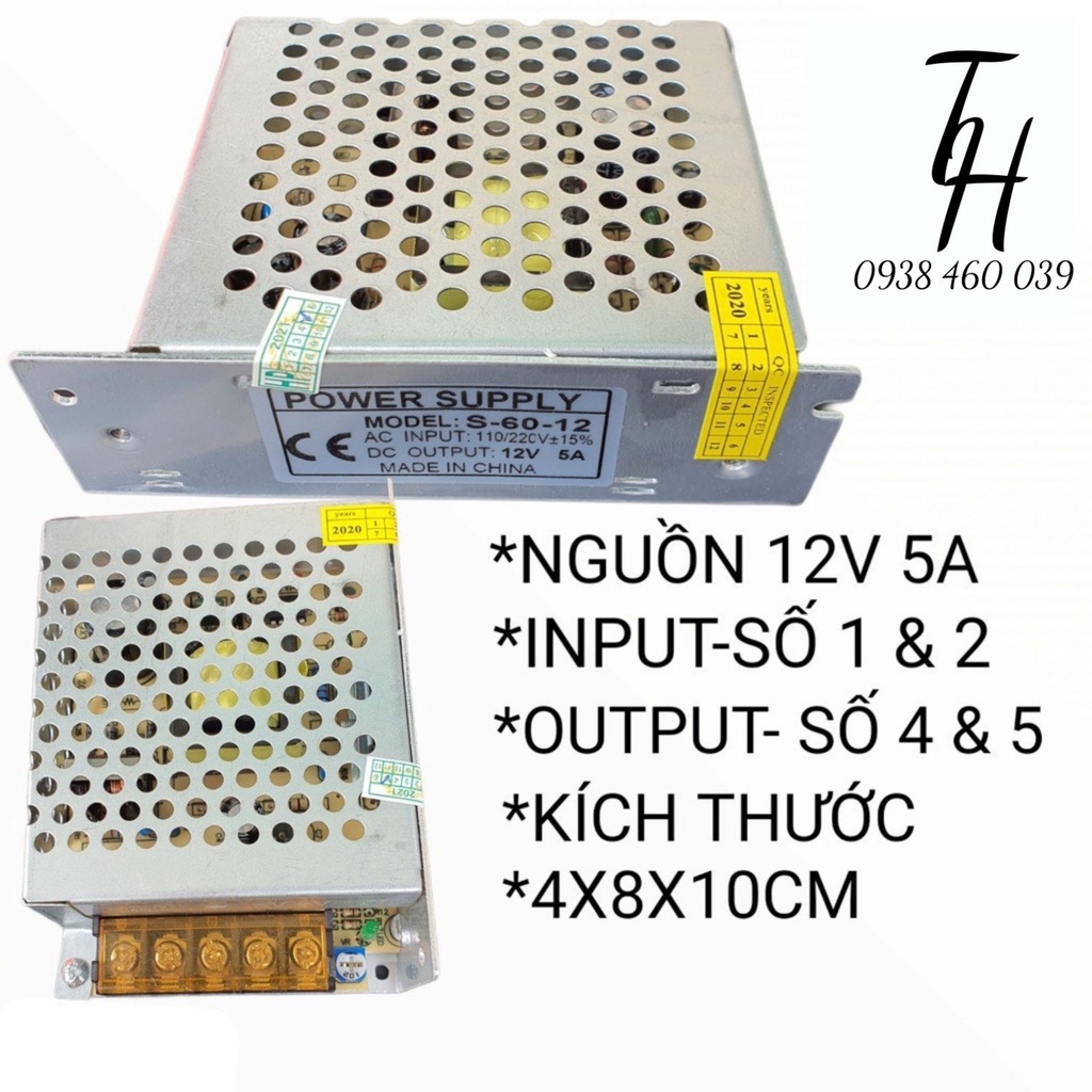 Nguồn tổ ong 5v-12v-24v- 5A-10A-15A-20A-30A-40A-50A