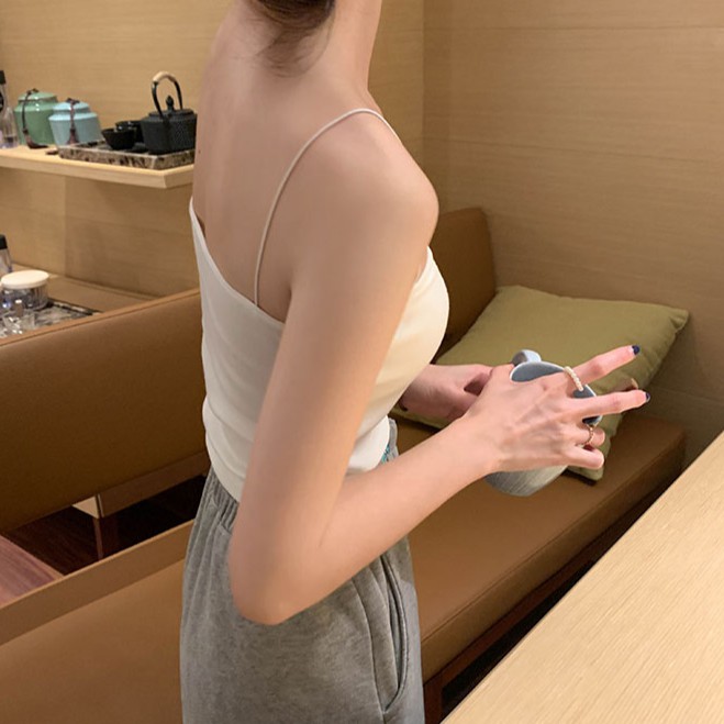 Áo Dây Mỏng Có Mút Đệm Ngực Thời Trang Quyến Rũ 41142