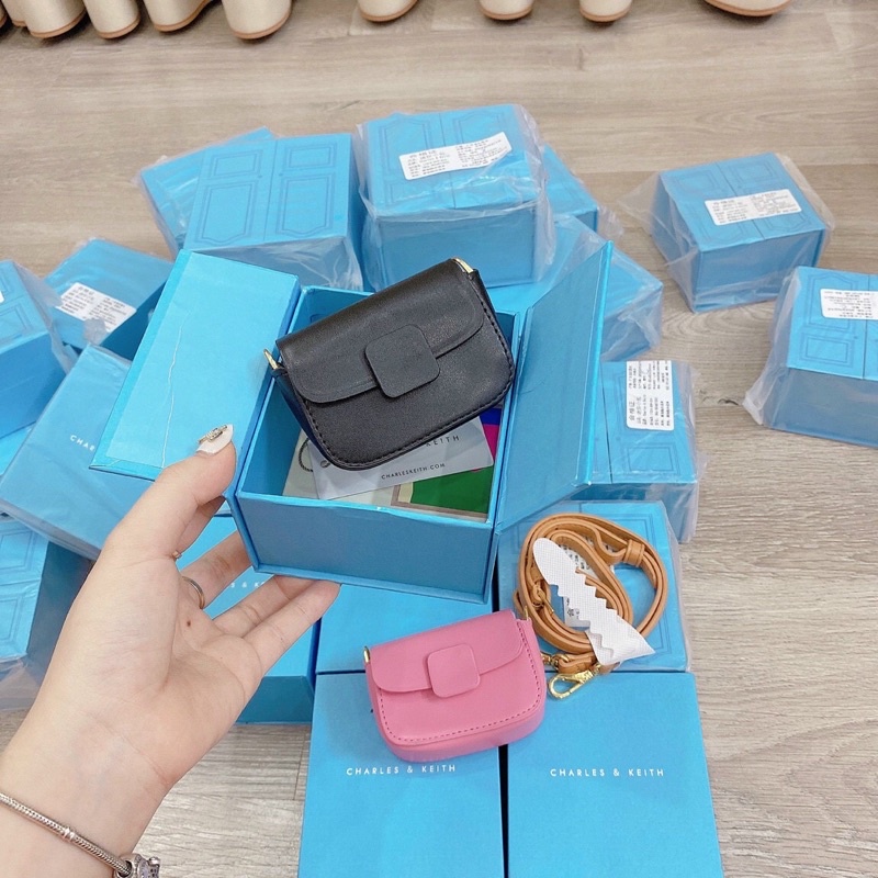 TÚI MINI KHOÁ VUÔNG HÀNG  FULLBOX