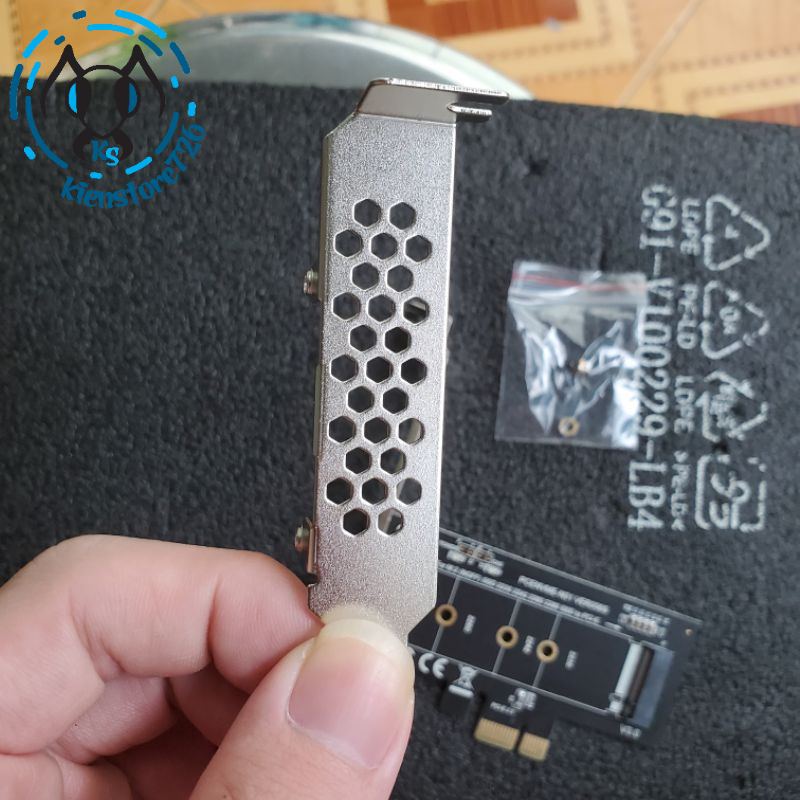 Card chuyển đổi PCIE x1 to M.2 NVME .kienstore358