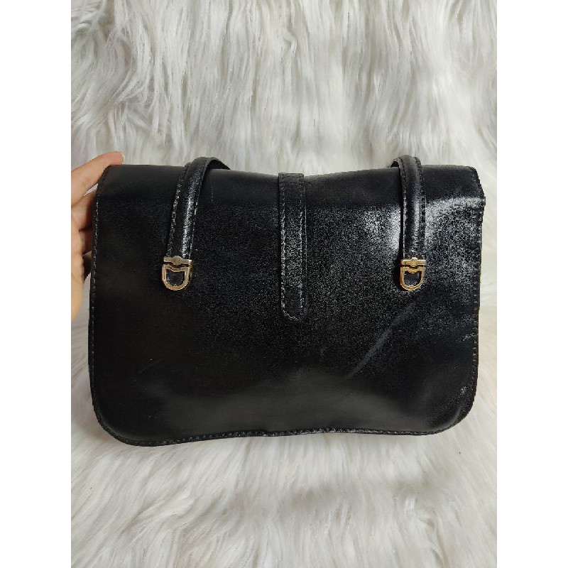 Túi xách tay da thật